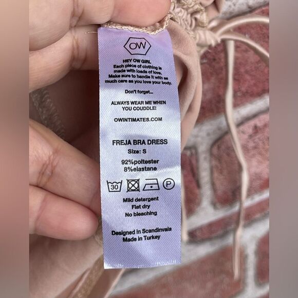 OW Intimates Freja Nude Dress size small - Picture 9 of 15